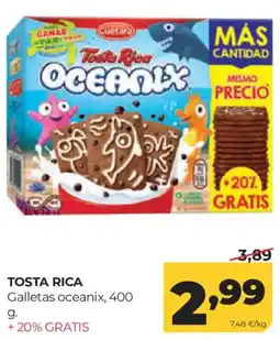 Alimerka Tosta Rica galletas oceanix oferta