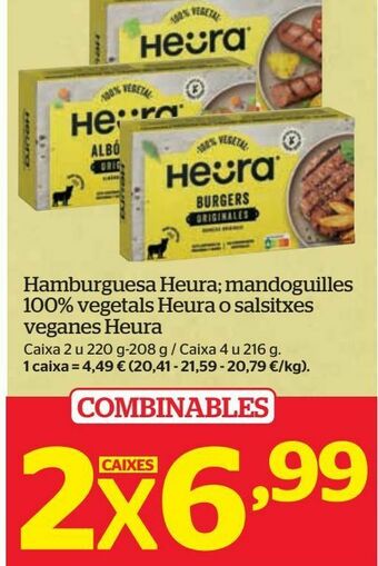 La Sirena Hamburguesas vegetales oferta