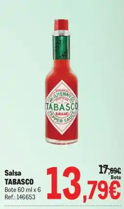 Makro Salsa TABASCO oferta
