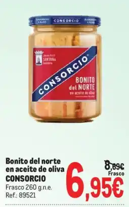 Makro Consorcio bonito del norte en aceite de oliva oferta