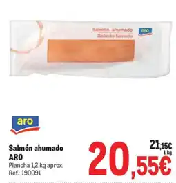 Makro Aro salmón ahumado oferta