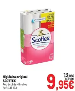 Makro Scottex Higiénico original oferta
