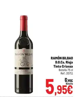 Makro Ramón Bilbao tinto crianza oferta