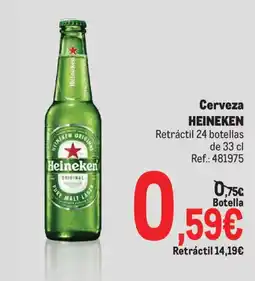 Makro Heineken cerveza oferta