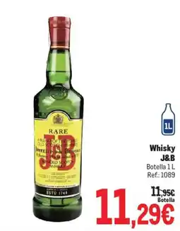 Makro Whisky J&B oferta