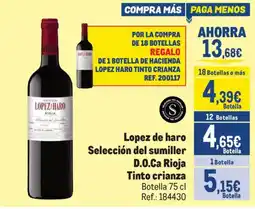 Makro Lopez de haro seleccion del sumiller oferta