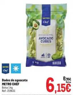 Makro Metro Chef dados de aguacate oferta