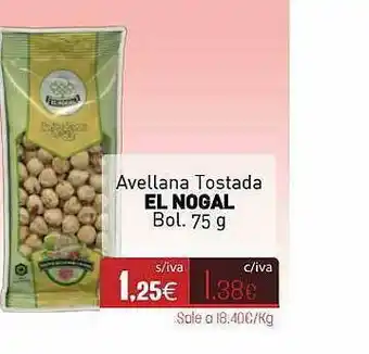 Cuevas Cash Avellana Tostada El Nogal oferta