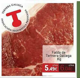 Cuevas Cash Falda De Ternera Gallega oferta