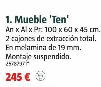 Roca Muebles de baño oferta