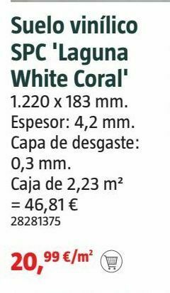 Roca Suelo vinílico al corte oferta