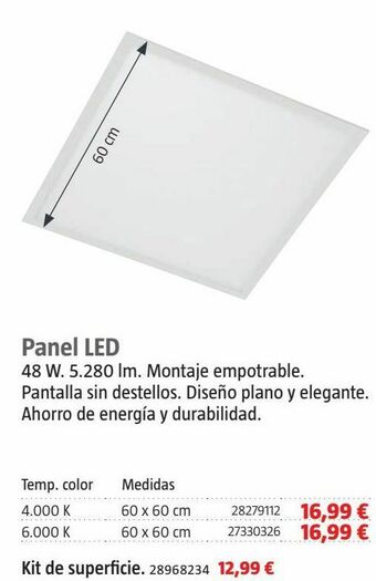 Roca Lámpara led oferta