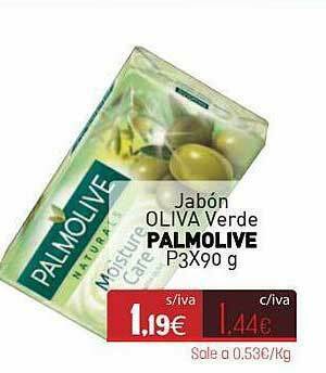 Cuevas Cash Jabón Oliva Verde Palmolive oferta