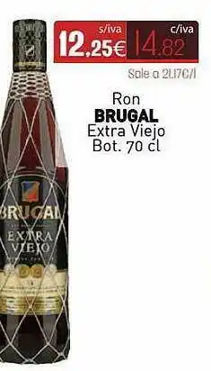 Cuevas Cash Ron Brugal Extra Viejo oferta