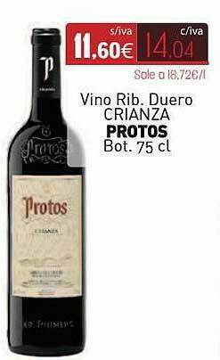 Cuevas Cash Vino Rib. Duero Crianza Protos oferta