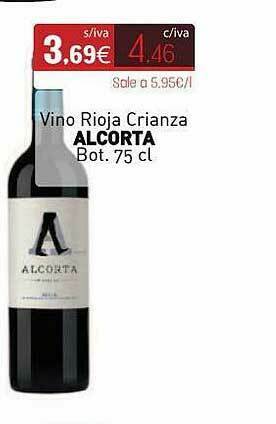 Cuevas Cash Vino Rioja Crianza Alcorta oferta