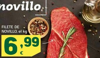 HiperDino Filete de novillo , el kg oferta