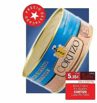 Cuevas Cash Atun Claro En Aceite Cortizo Lata oferta