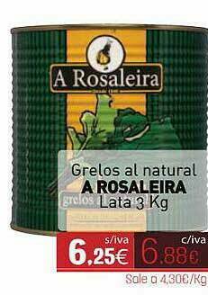 Cuevas Cash Grelos Al Natural A Rosaleira Lata oferta