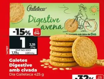 Galleteca galetes digestive amb civada