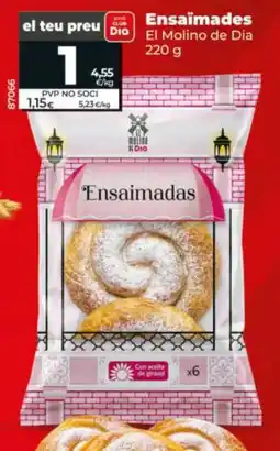 Maxi Dia El Molino de Dia ensaimades oferta