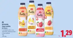 Lidl Milbona Yogur bebible de frutas oferta