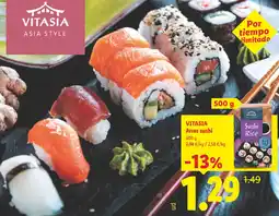 Lidl Vitasia arroz sushi oferta