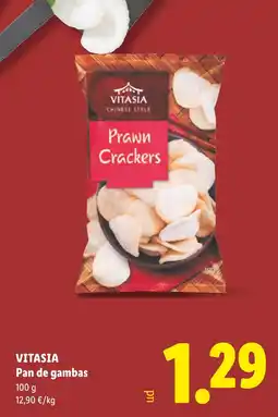 Lidl VITASIA Pan de gambas oferta