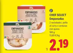 Lidl chef select empanadas oferta