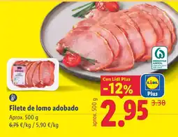 Lidl Lidl filete de lomo adobado oferta