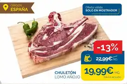 Cash Ecofamilia Chuletón lomo añojo oferta