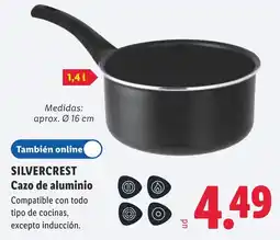 Lidl Silvercrest cazo de aluminio oferta