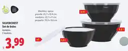 Lidl Silvercrest set de boles oferta