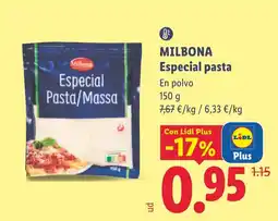 Lidl Milbona especial pasta oferta