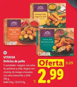 Lidl VITASIA Delicias de pollo oferta
