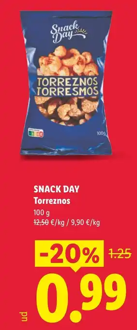 Lidl Snack Day Torreznos oferta