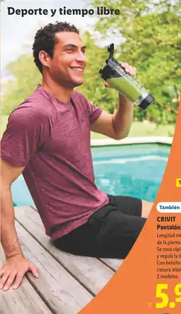 Lidl CRIVIT Pantalón oferta