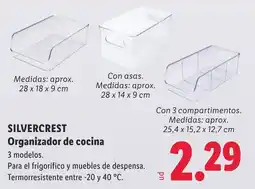 Lidl Silvercrest organizador de cocina oferta