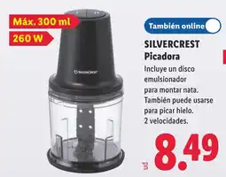 Lidl Silvercrest picadora oferta