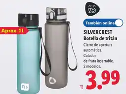 Lidl Silvercrest botella de tritán oferta