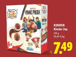 Lidl Kinder Kinder Joy oferta
