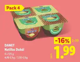 Lidl Danet natillas dubái oferta