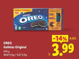 Lidl Oreo galletas original oferta