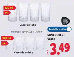 Lidl Silvercrest vasos oferta