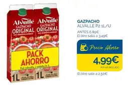 Cash Ecofamilia Alvalle gazpacho original oferta