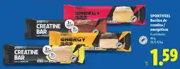 Lidl Sportyfeel barritas de creatina / energéticas oferta
