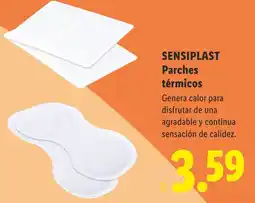 Lidl SensiPlast parches térmicos oferta