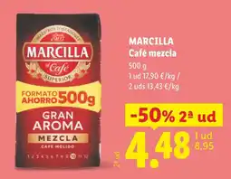 Lidl Marcilla café mezcla oferta