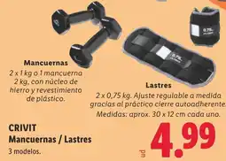 Lidl Crivit Mancuernas / Lastres oferta