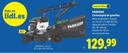 Lidl Parkside cortacésped de gasolina oferta